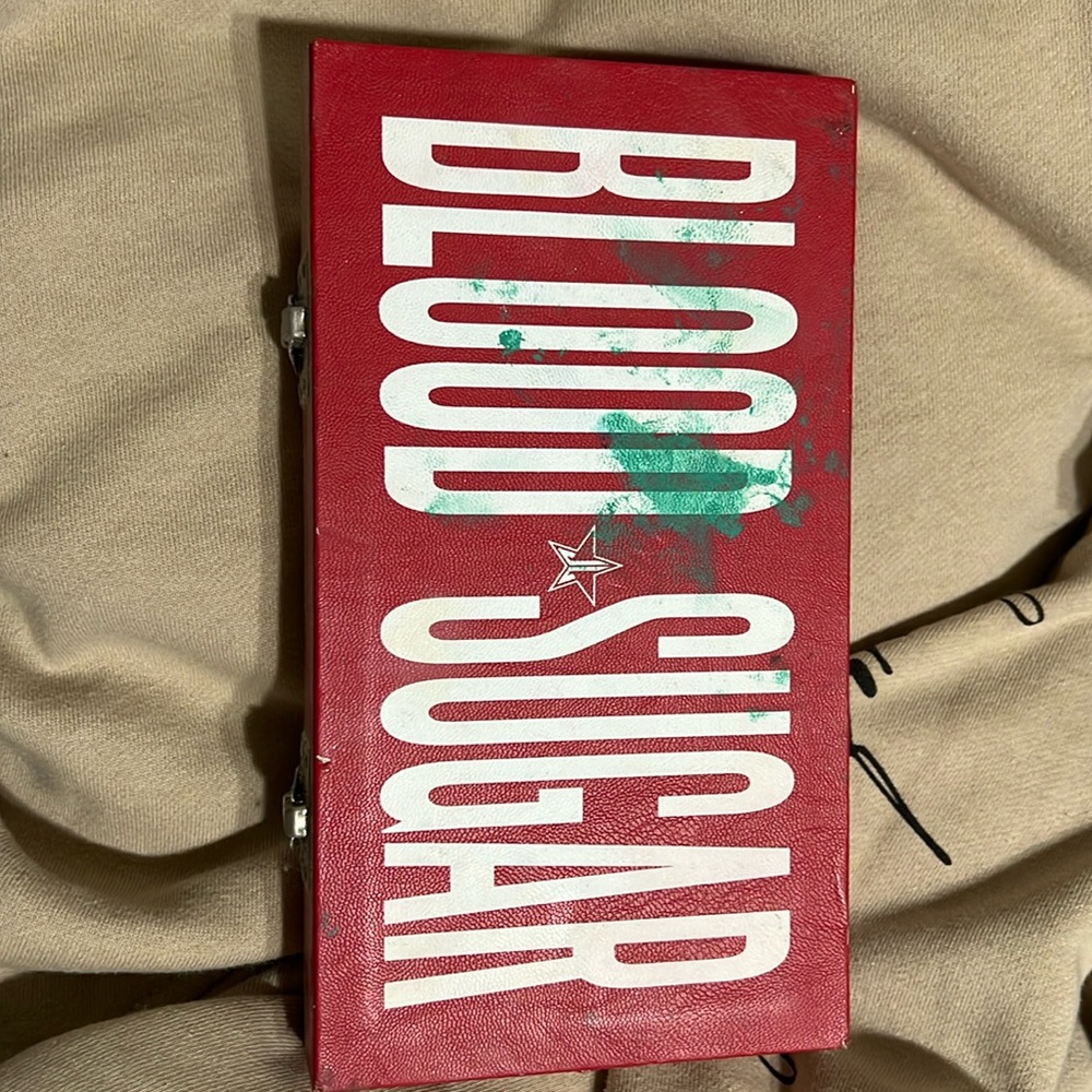 Jeffrey star blood sugar palette